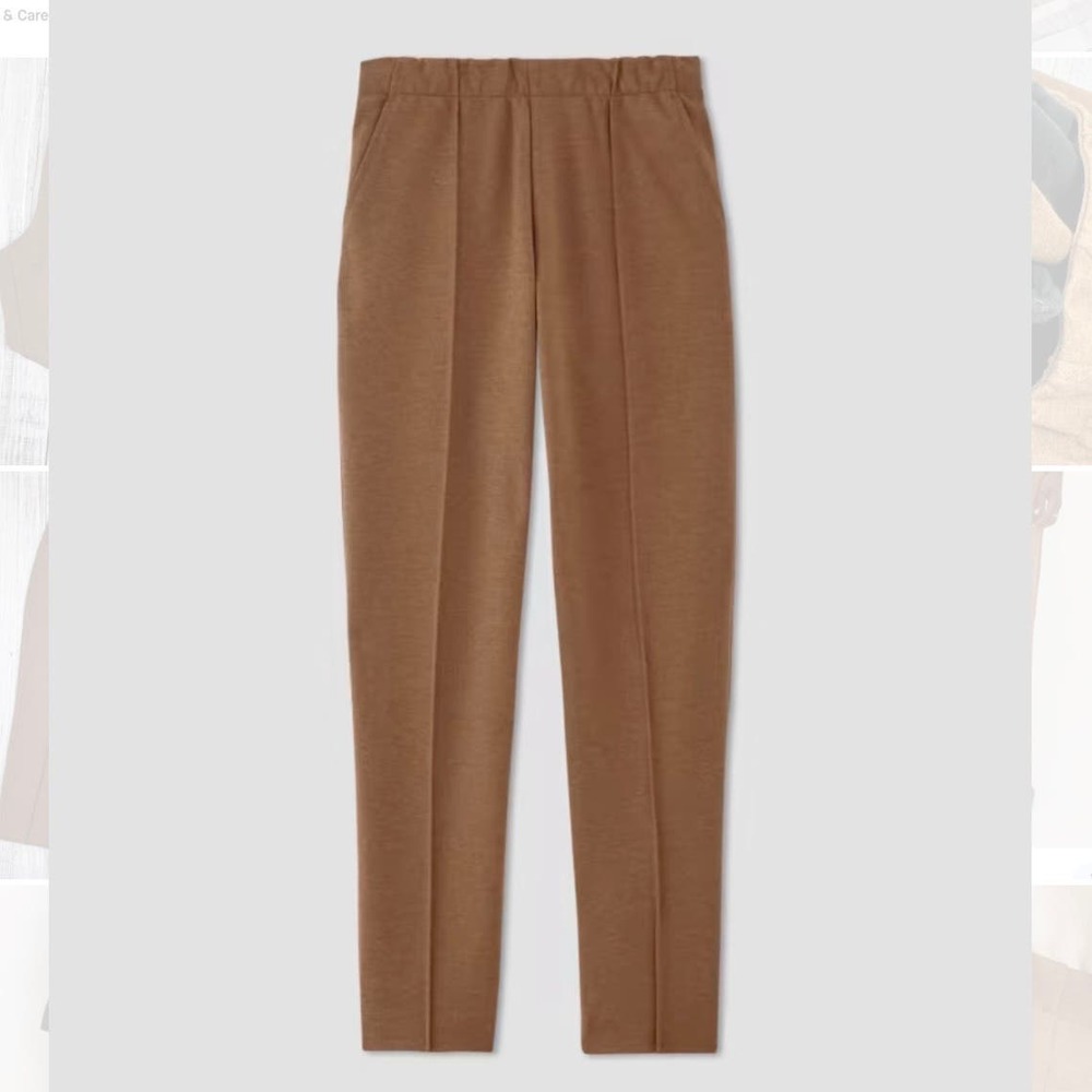 Everlane Camel Cropped Pants - Picture 16 of 16